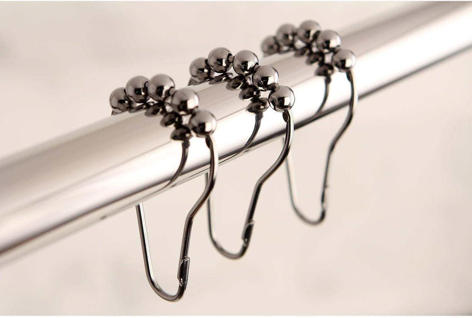 Kingston Brass Kingston Brass Edenscape Roller Ball Shower Curtain Rings (12 Pieces/Set) (Set of 12)