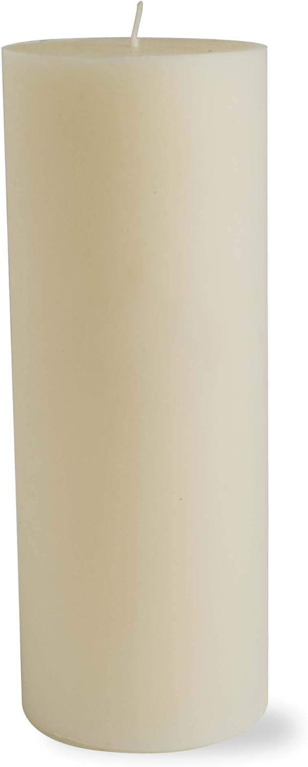 Ivory Dripless Paraffin Wax Pillar Candle