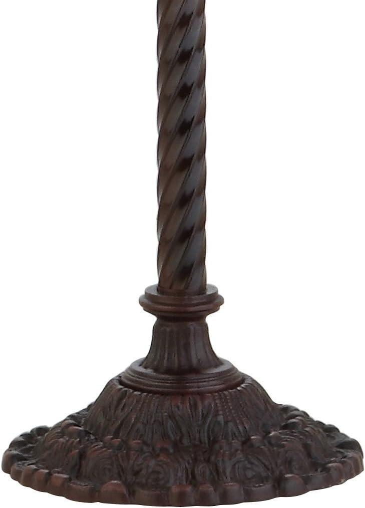 JONATHAN Y JYL8003A Davis Tiffany-Style 70" Torchiere LED Floor Lamp, Traditional for living room, dinning room, bedroom, office Bulb Included, Bronze