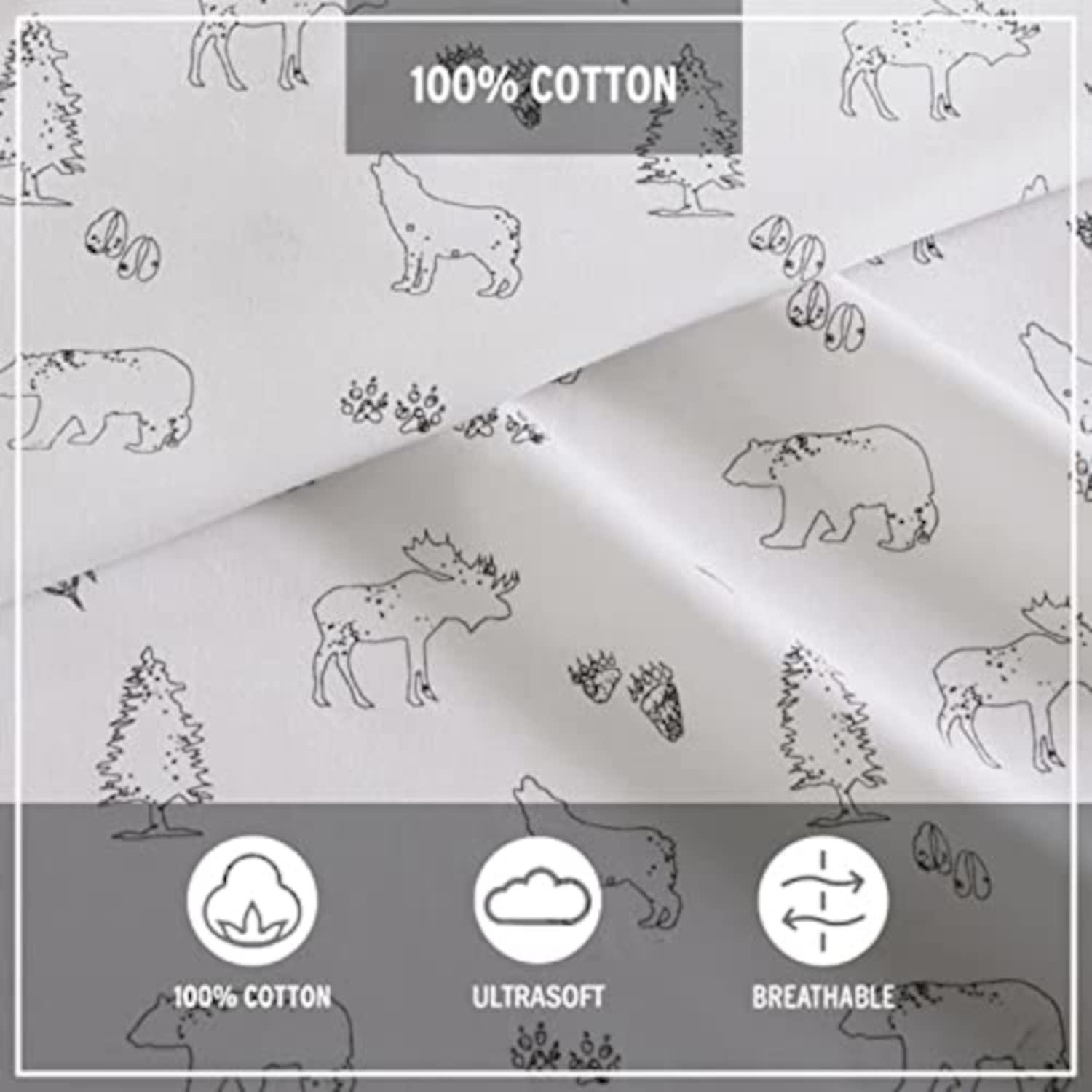 Eddie Bauer Eddie Bauer Printed Cotton Percale Sheet Sets