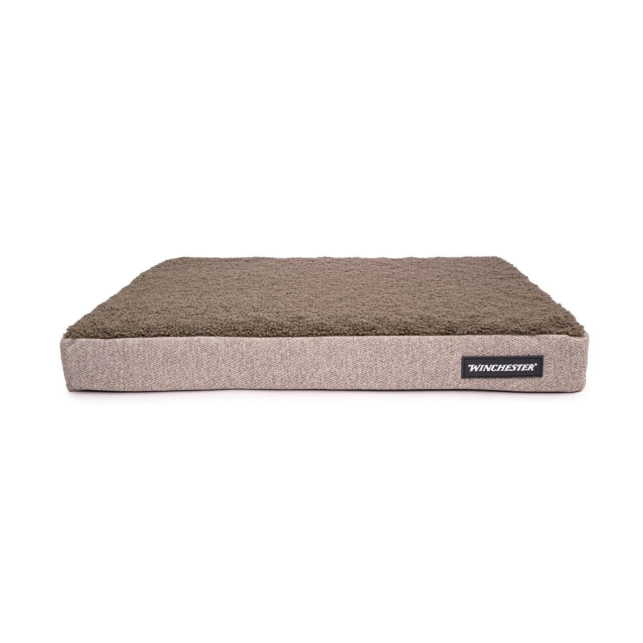 Winchester Pet Washable Dog Bed, Grey, M