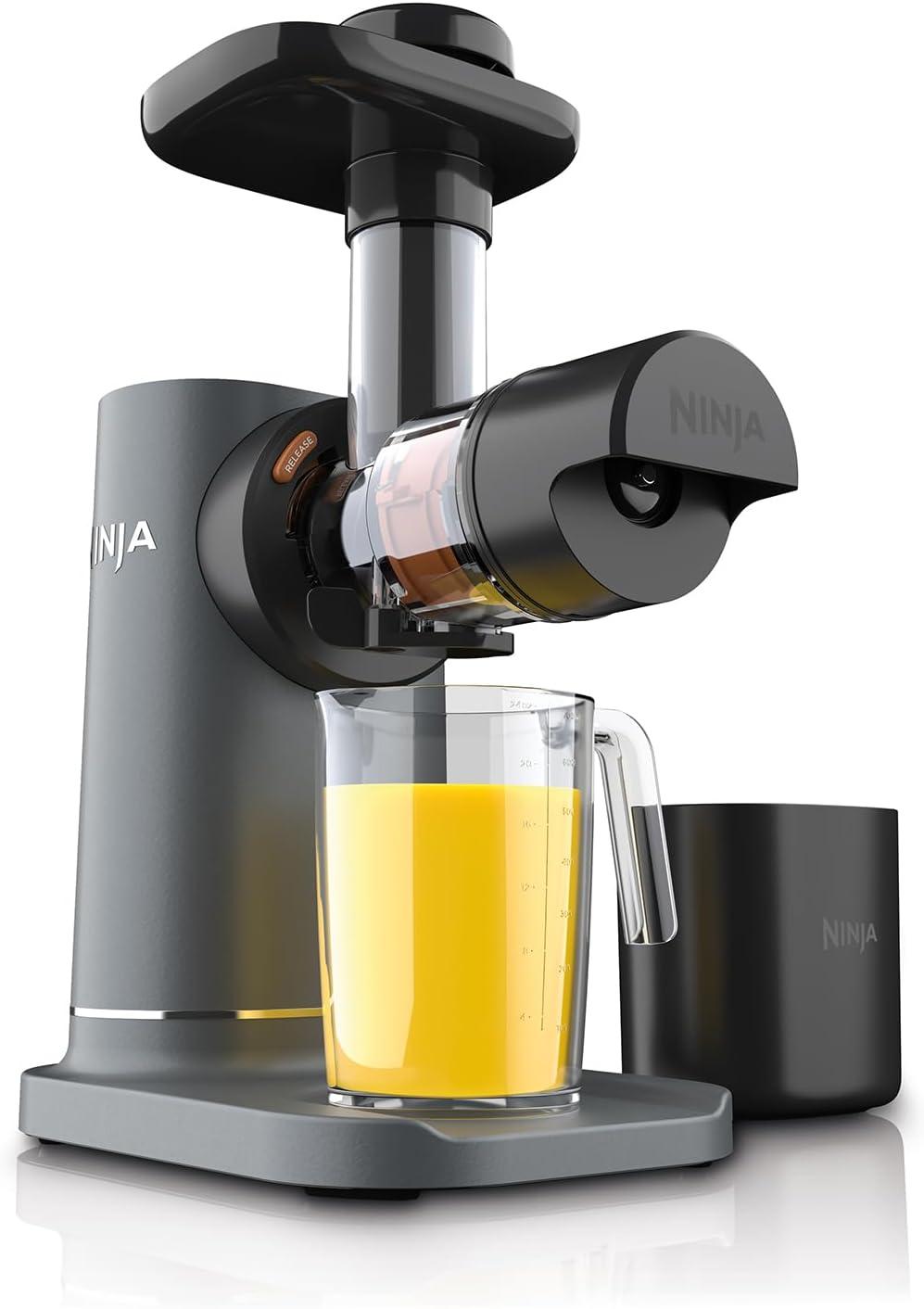 Ninja NeverClog Cold Press Juicer Powerful Slow Juicer with Total Pulp Control Easy to Clean - JC151