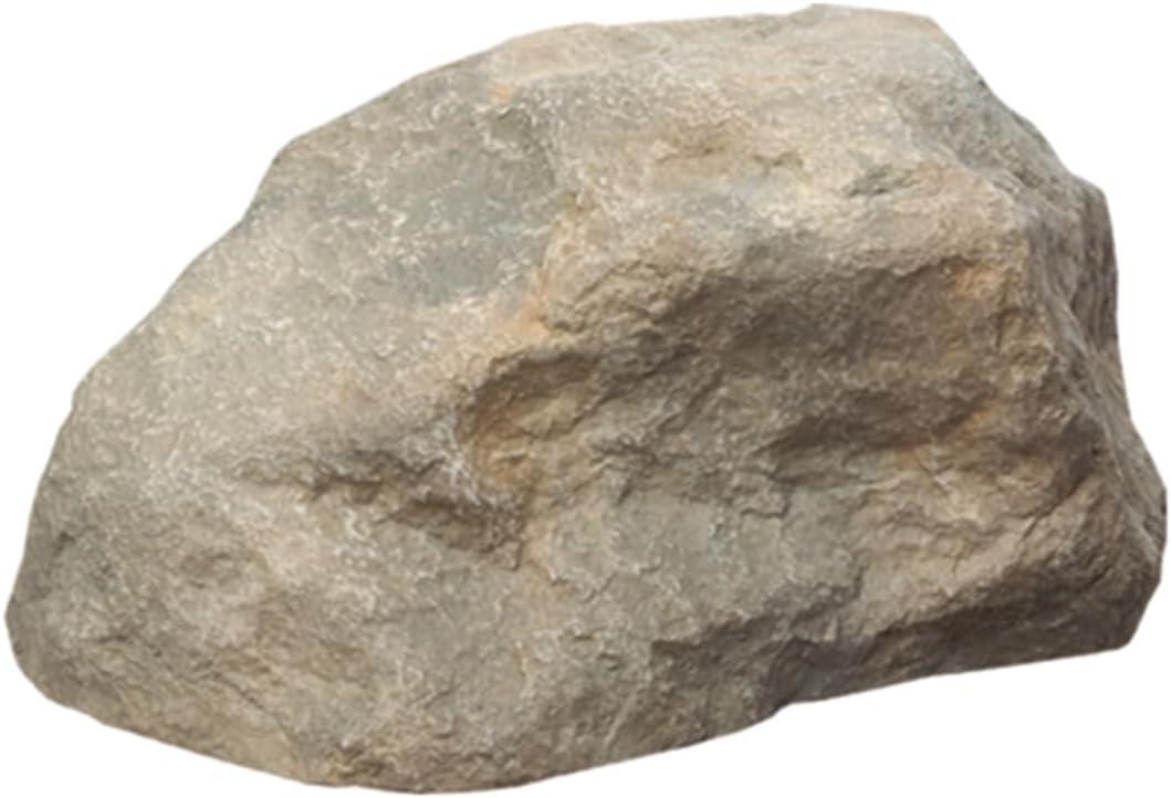 Tan Small Fiberlite Faux Garden Rock