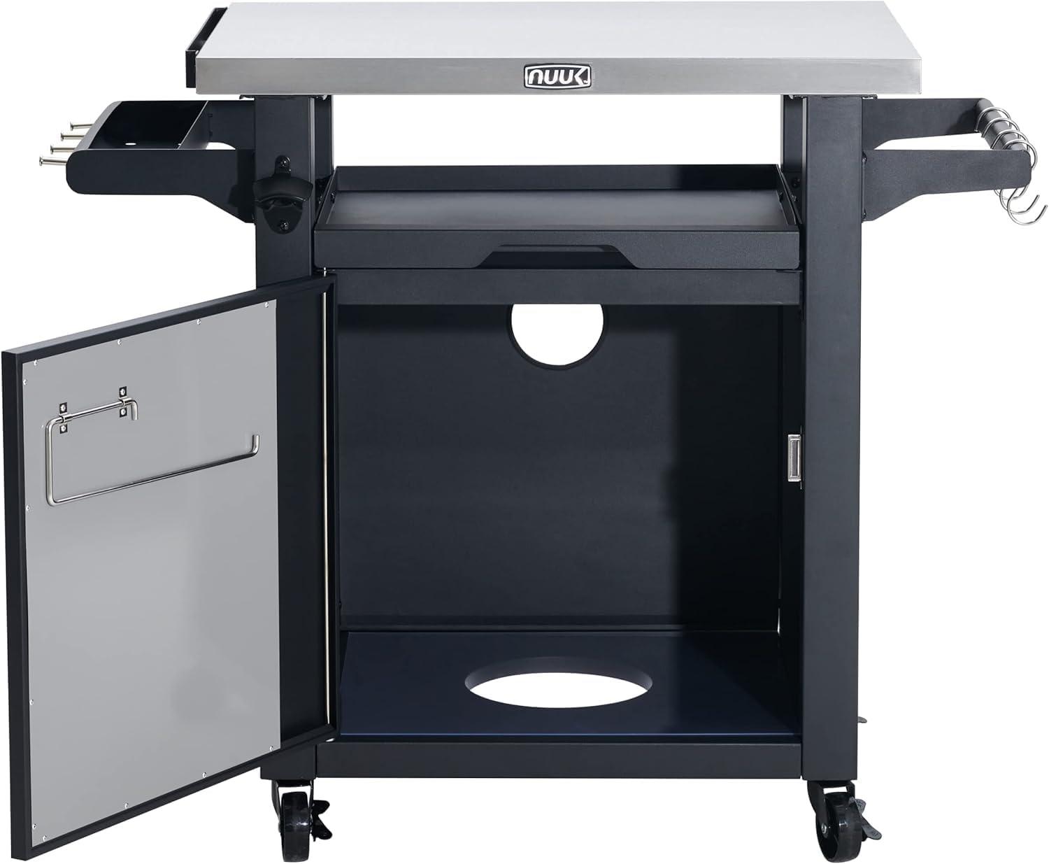 NUUK Deluxe 30IN BBQ Grill Serving Cart