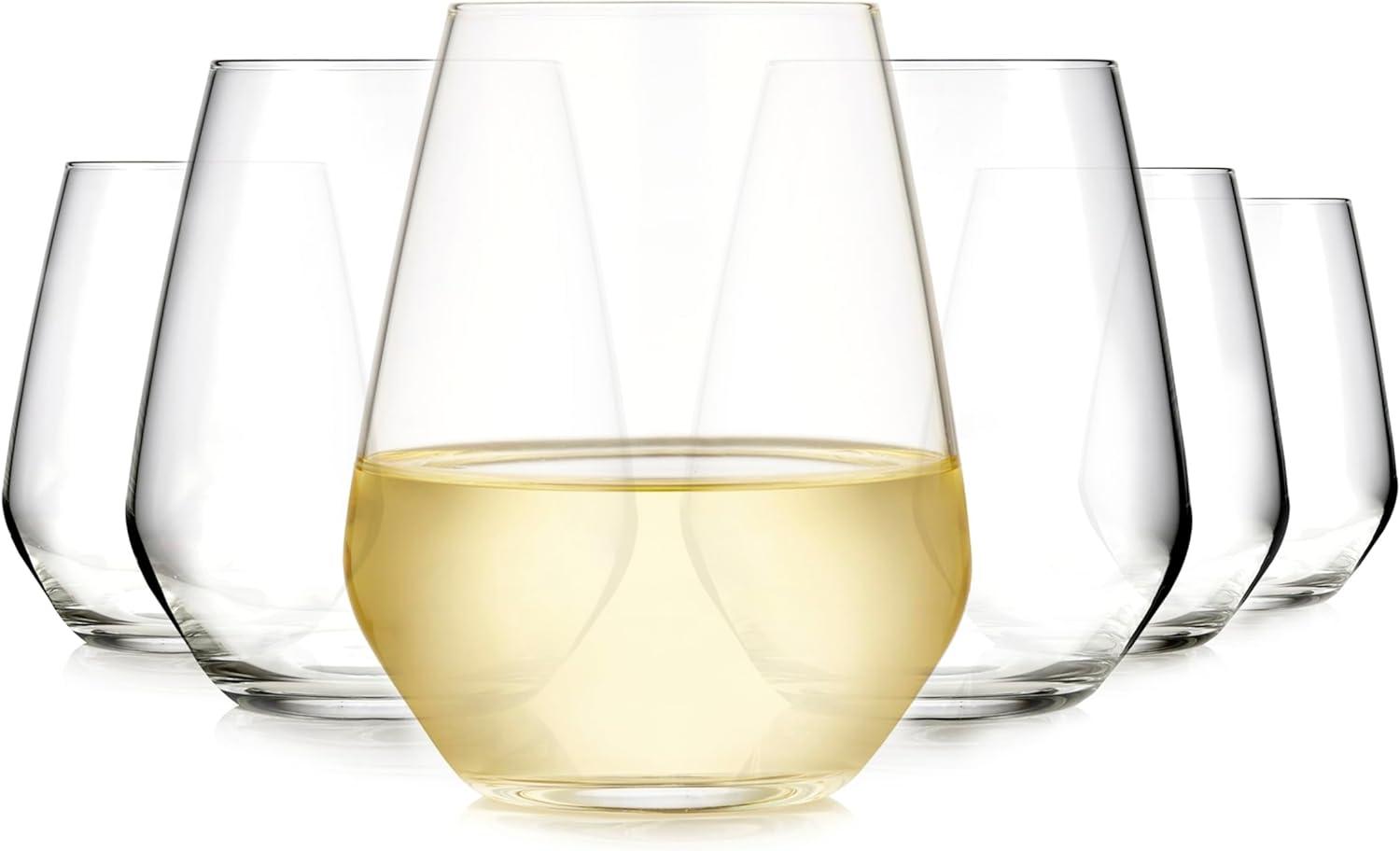 Signature-Greenwich Stemless Wine Glasses (Set of 6)