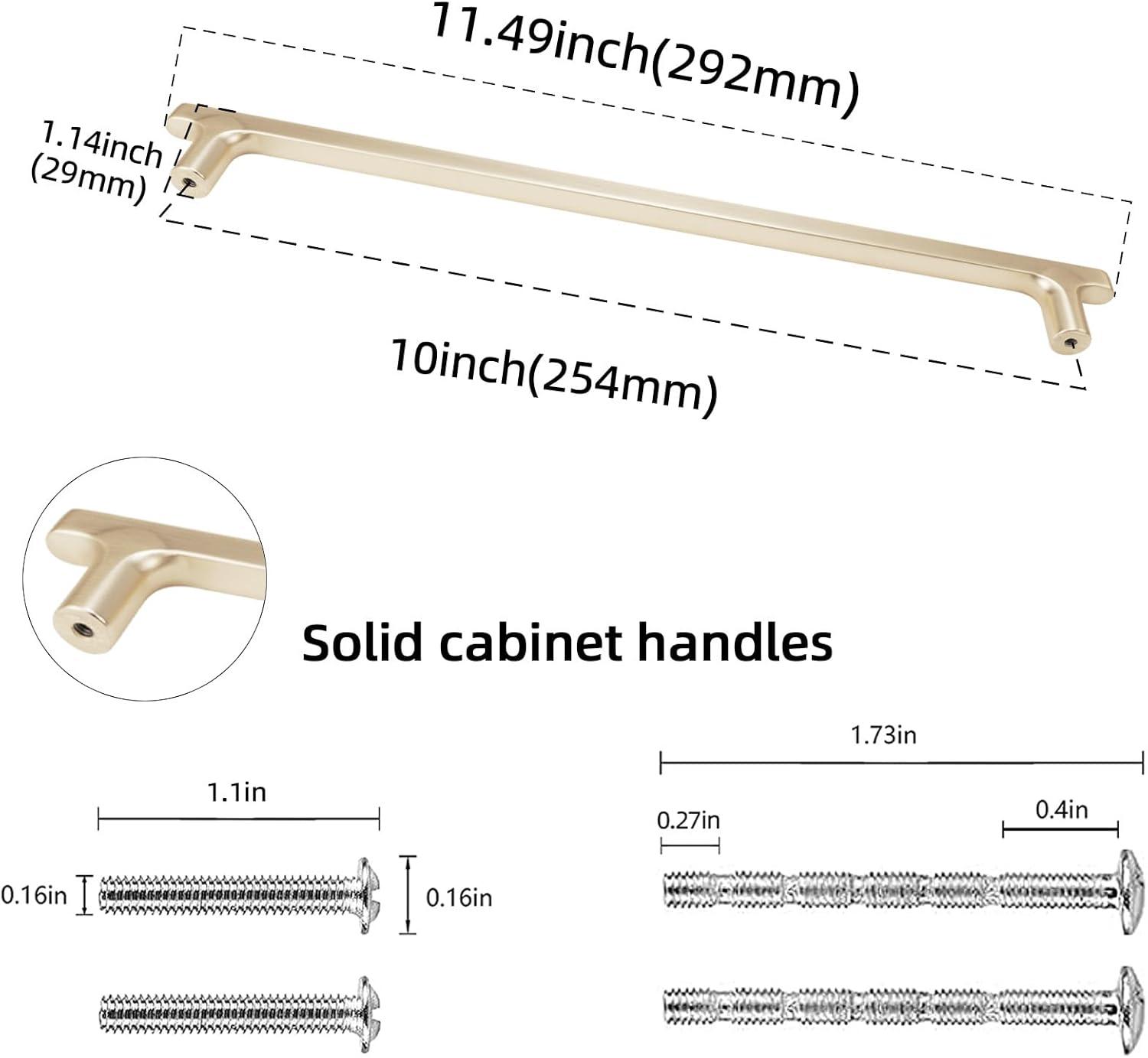 10" Center to Center Bar Pull (Set of 6)