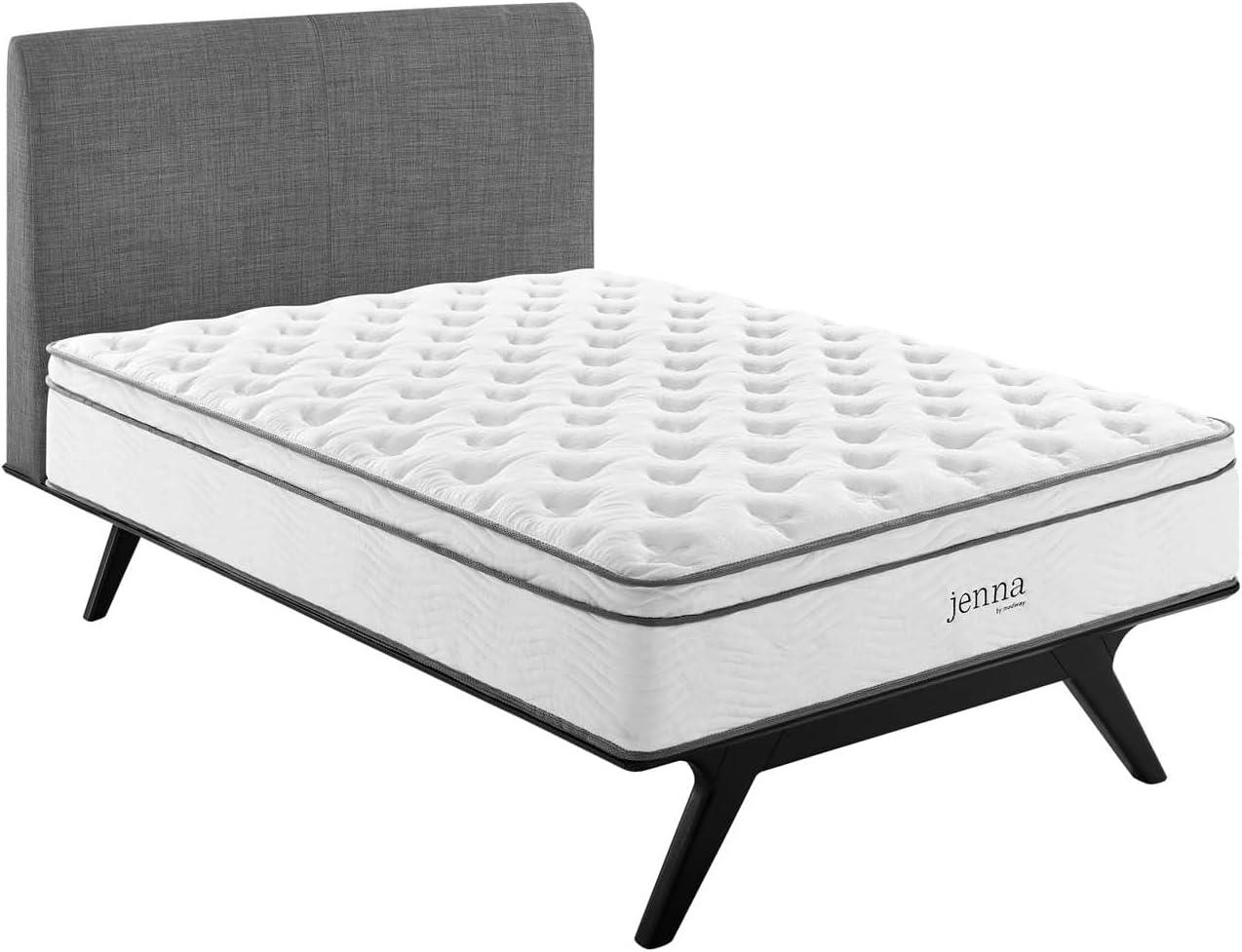 King-Size Jenna Pillowtop Innerspring Mattress with Quilted Cover