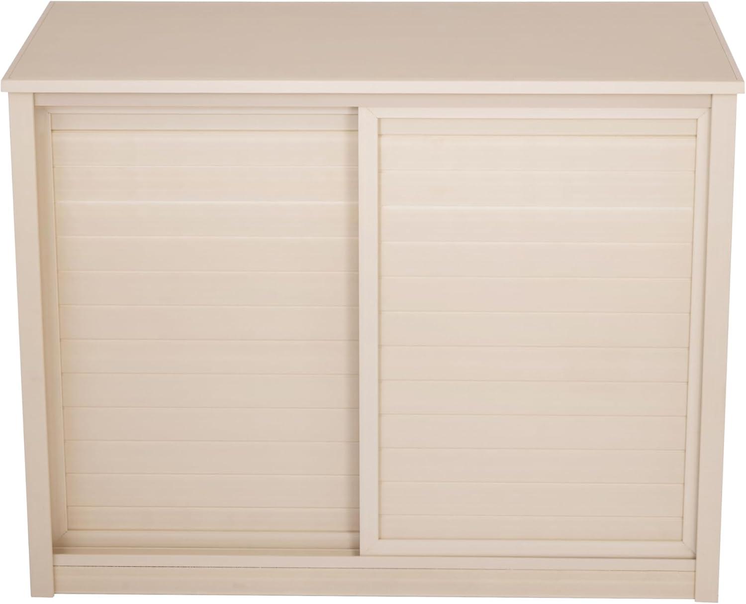 New Age Pet® ECOFLEX® Versa Stand Storage Cabinet for Pets, 36 in. Composite, Non-Toxic, Easy Assembly, Ideal for Extra Bedding, Food, Toys, Accessories Storage