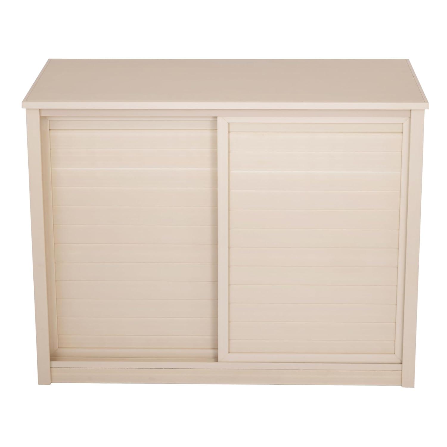 New Age Pet® ECOFLEX® Versa Stand Storage Cabinet for Pets, 36 in. Composite, Non-Toxic, Easy Assembly, Ideal for Extra Bedding, Food, Toys, Accessories Storage