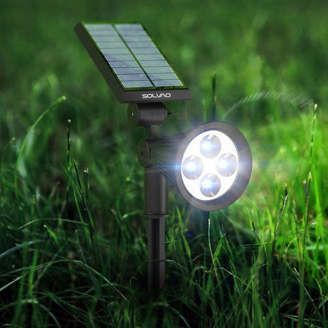 15.94'' Solar Powered Integrated LED Outdoor Floor Lamp