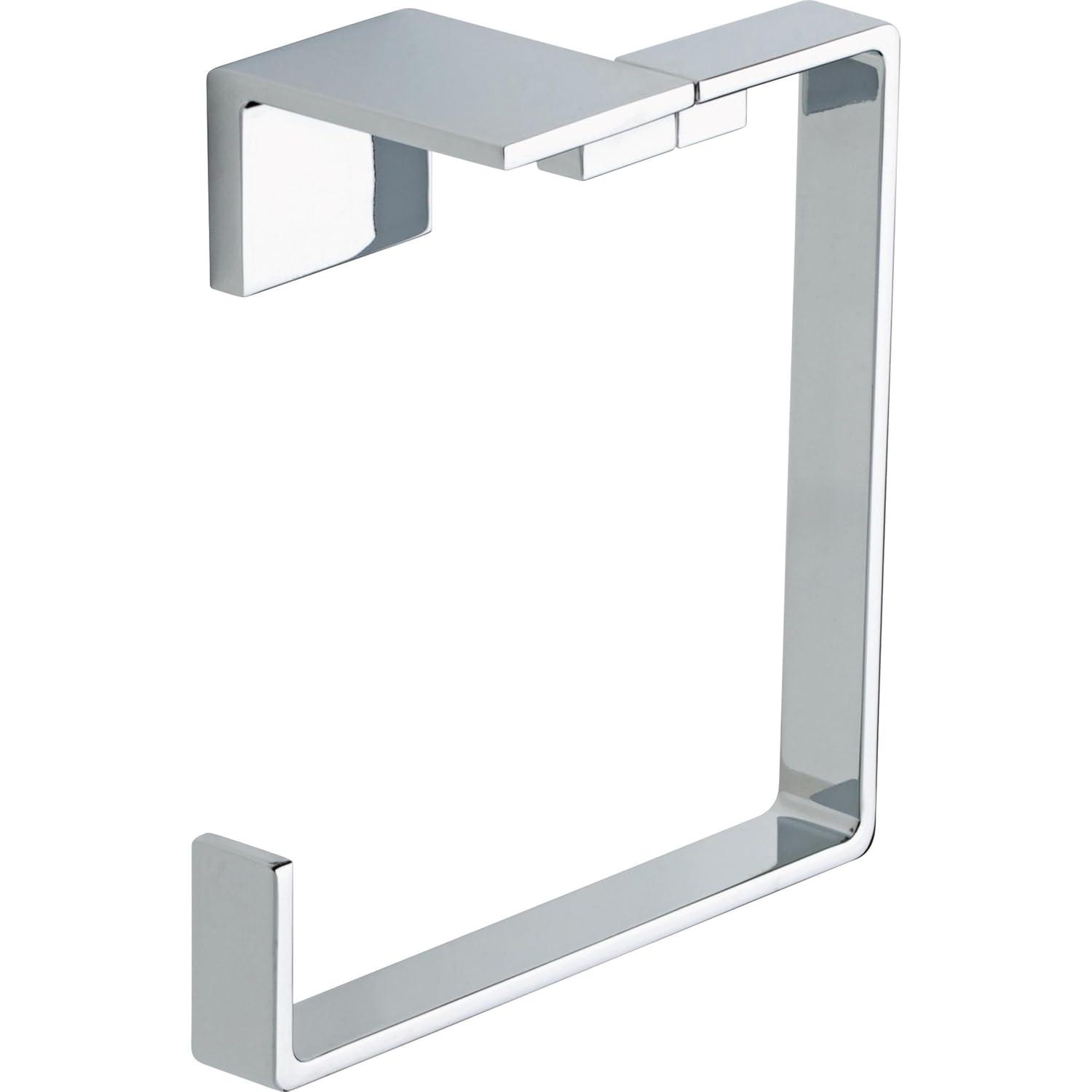 Vero Wall Mount Square Open Towel Ring Bath Hardware Accessory