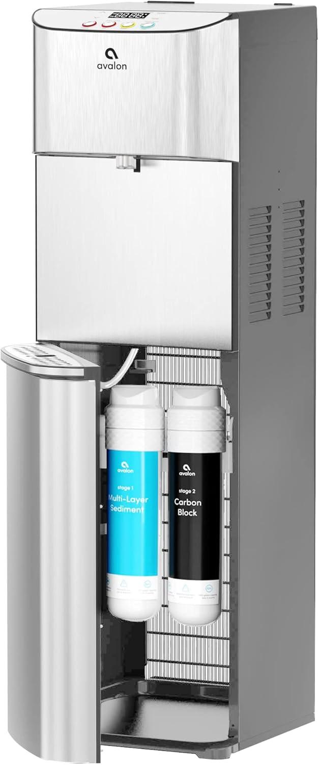 Avalon Electric Bottleless Water Cooler and Dispenser - Black