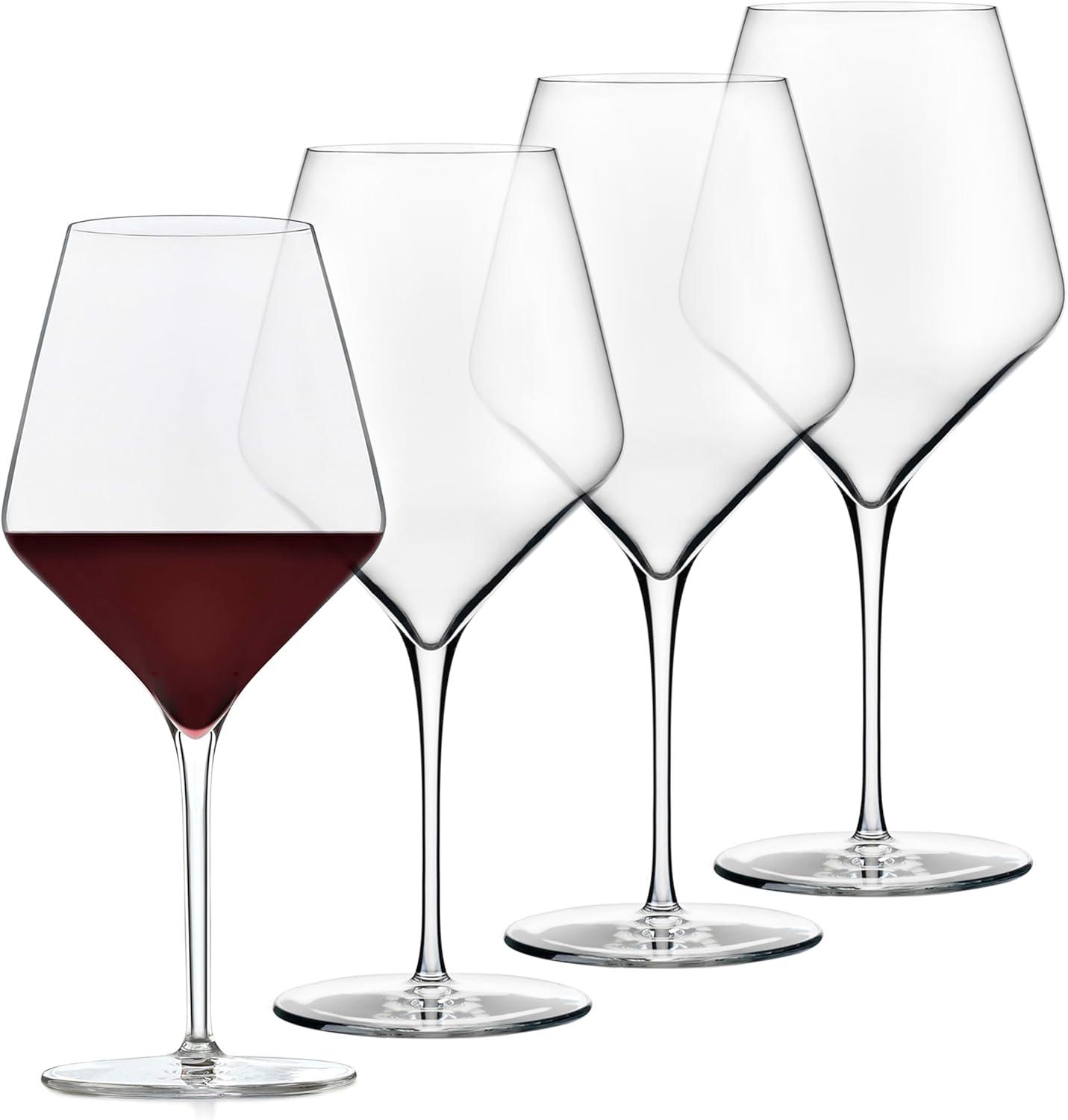 Libbey Signature Greenwich Red Wine Glasses, 24 ounce, Set of 4
