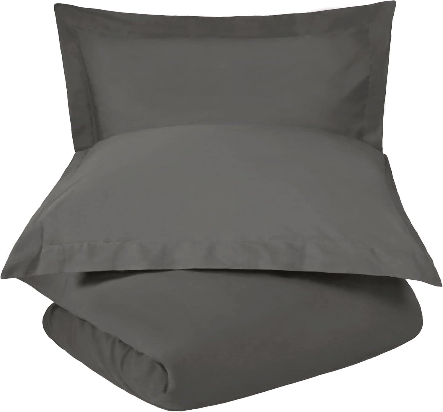 Modern & Contemporary Cotton Sateen Duvet Cover Set