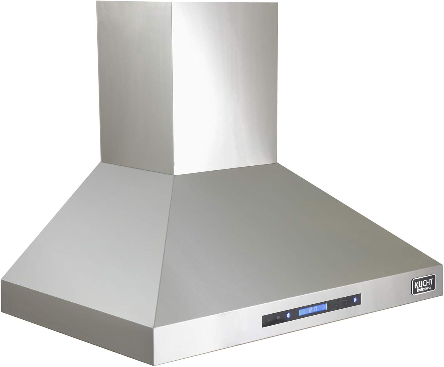 Kucht Kucht 36" Stainless Steel 900 CFM Wall Range Hood with Baffle Filter