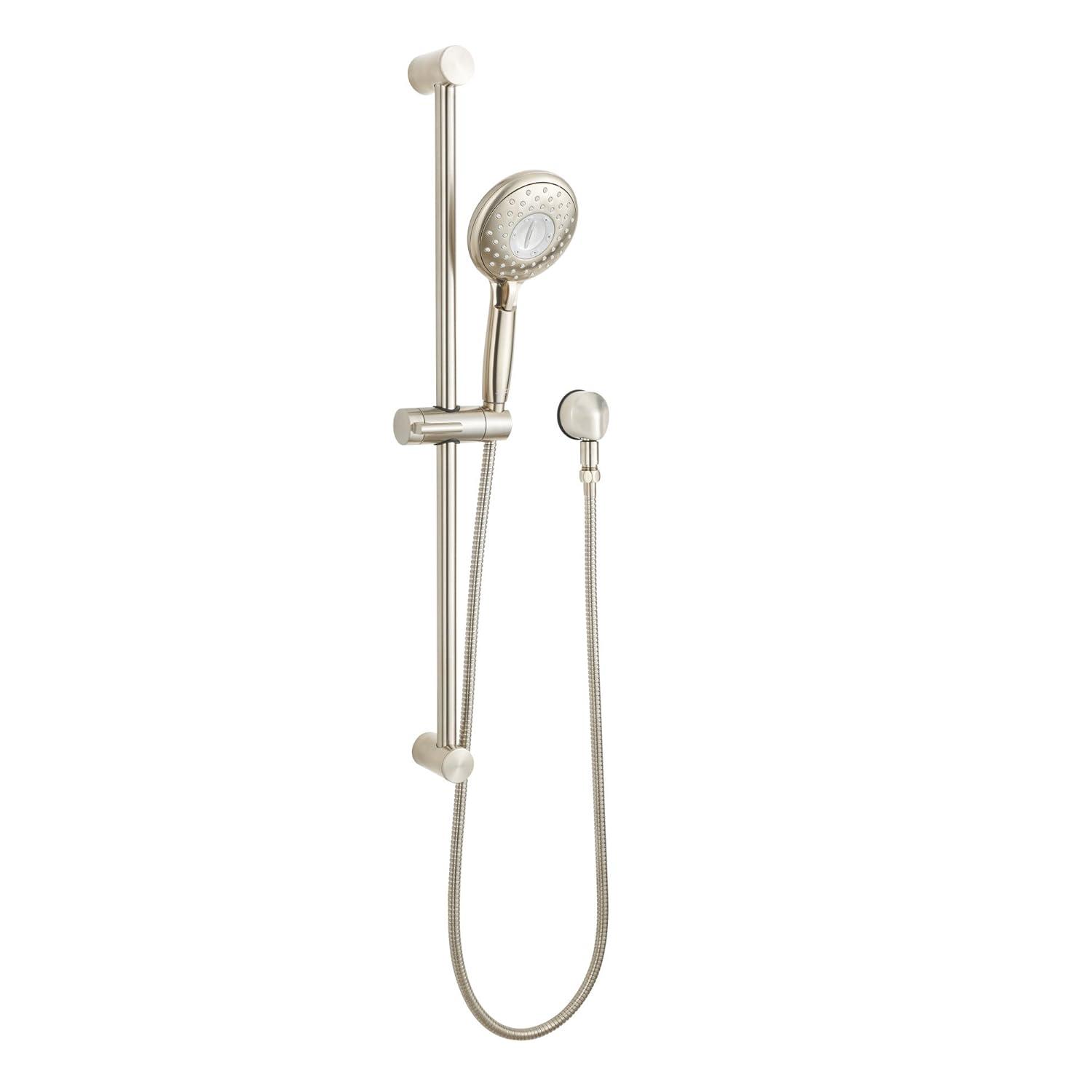 American Standard Spectra Plus Handheld Shower Slide Bar Kit Brushed Nickel