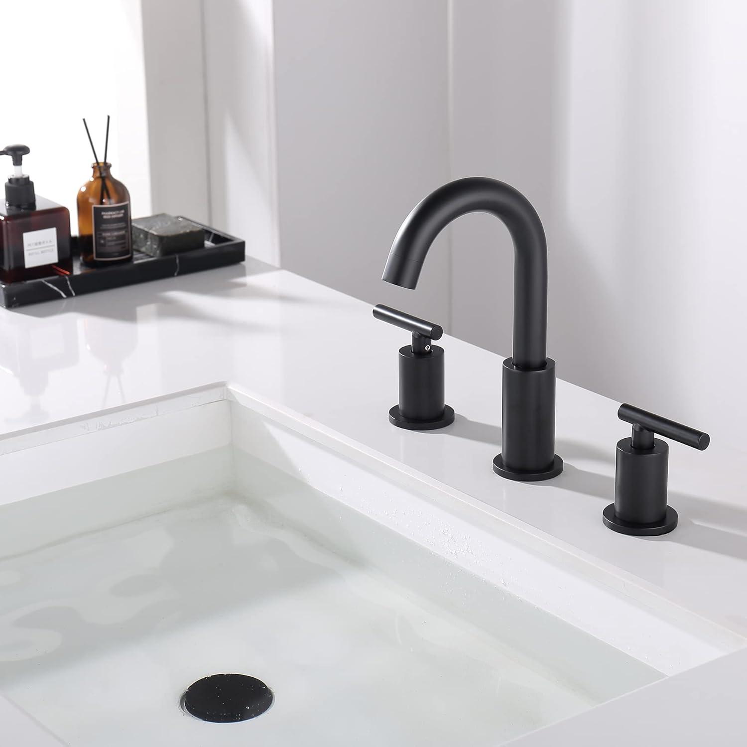 Widespread 2-handle Bathroom Faucet