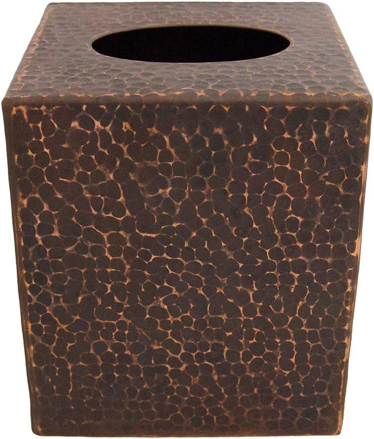 Premier Copper Products  Small Hammered Copper Tissue Box Cover