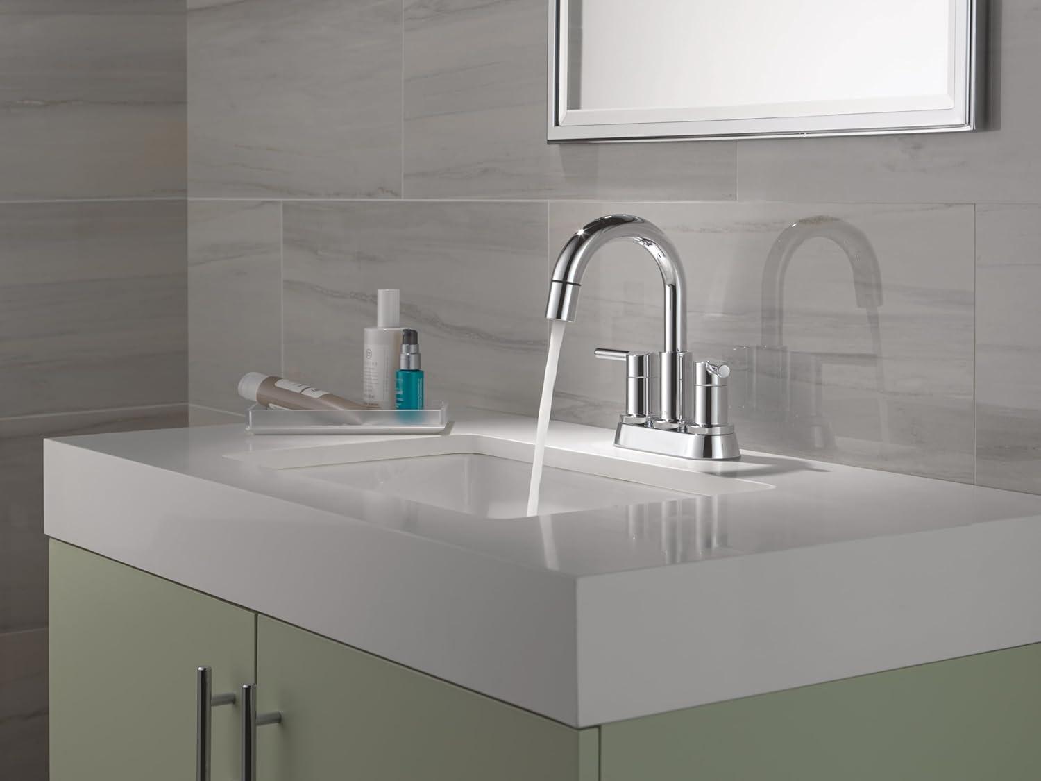 Nicoli Centerset Bathroom Faucet, 2-Handle Bathroom Sink Faucet