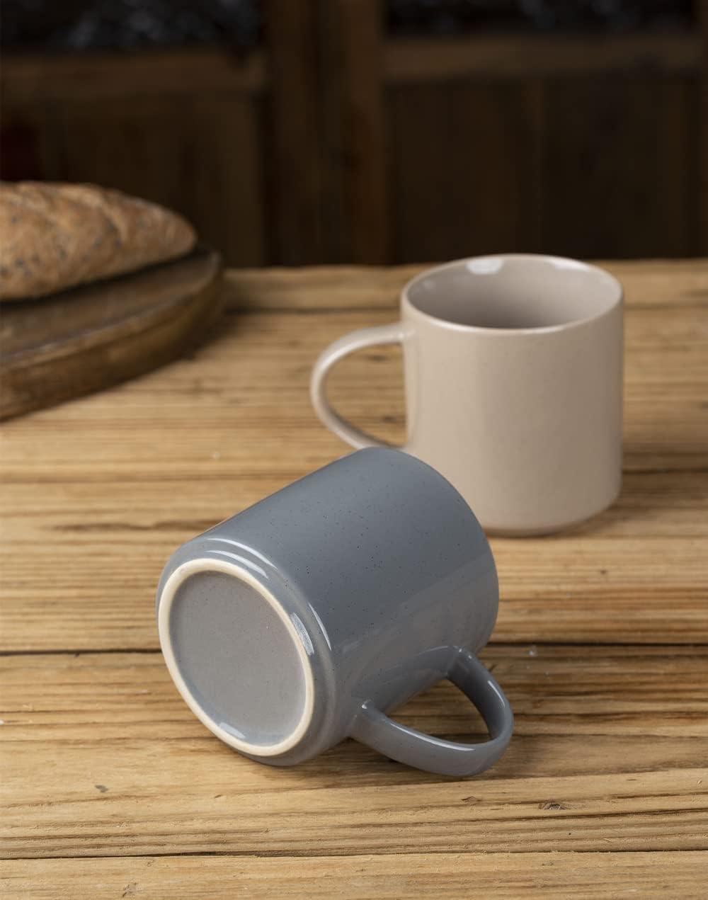 Lior Stoneware 14oz Coffee Mug (Set of 4)