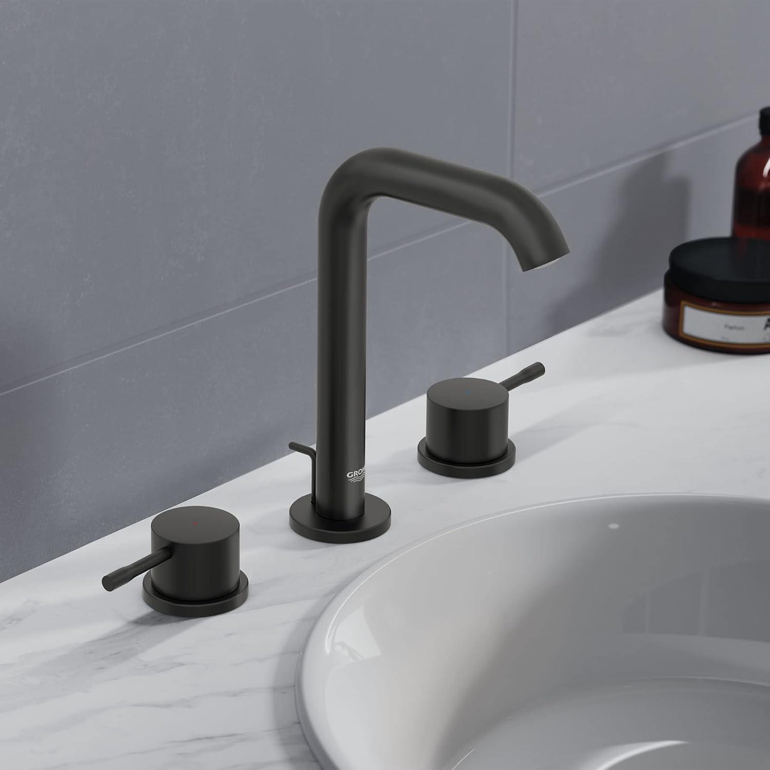 Essence New Widespread Bathroom Faucet with Drain Assembly