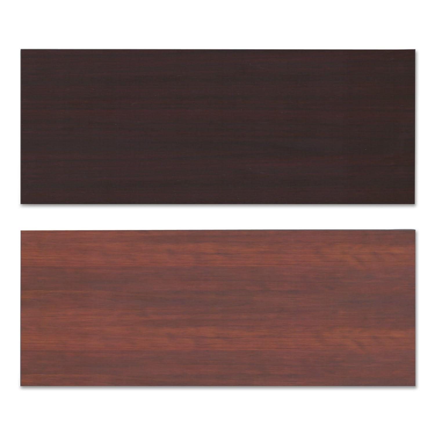 Alera Reversible Laminate Table Top, Rectangular, 59 1/2w X 23 5/8,med Cherry/mahogany