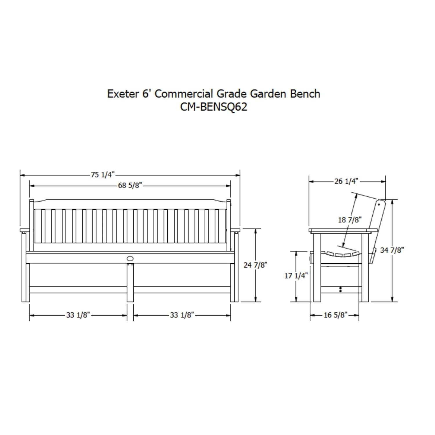 Highland Dunes Lunz Outdoor Bench