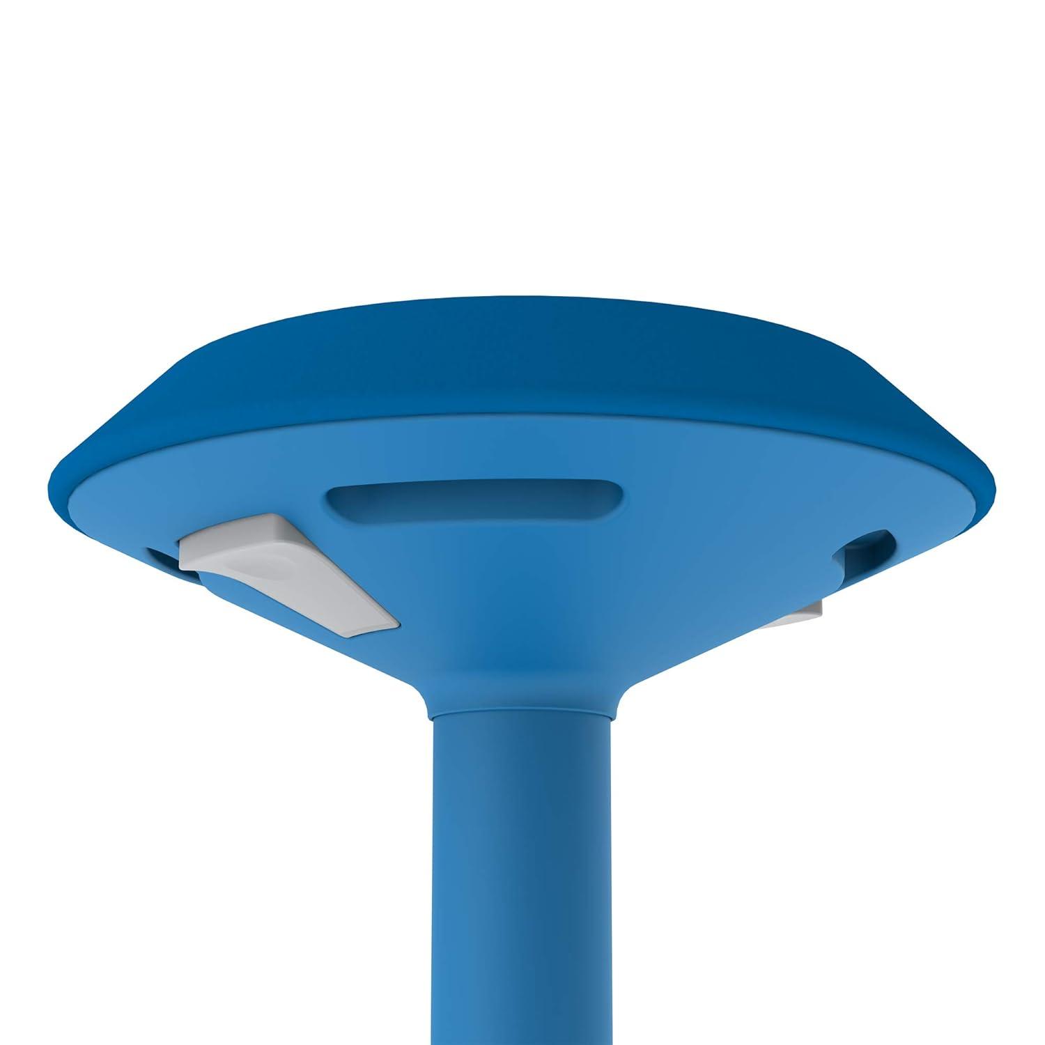Learniture Height-Adjustable Classroom Backless Active Motion Stool with Padded Seat