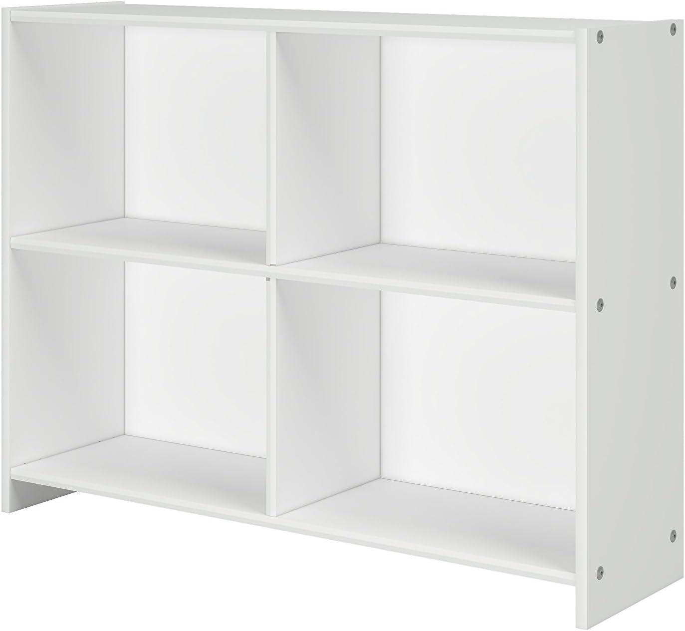 Circles Low Loft Bookcase Cappuccino