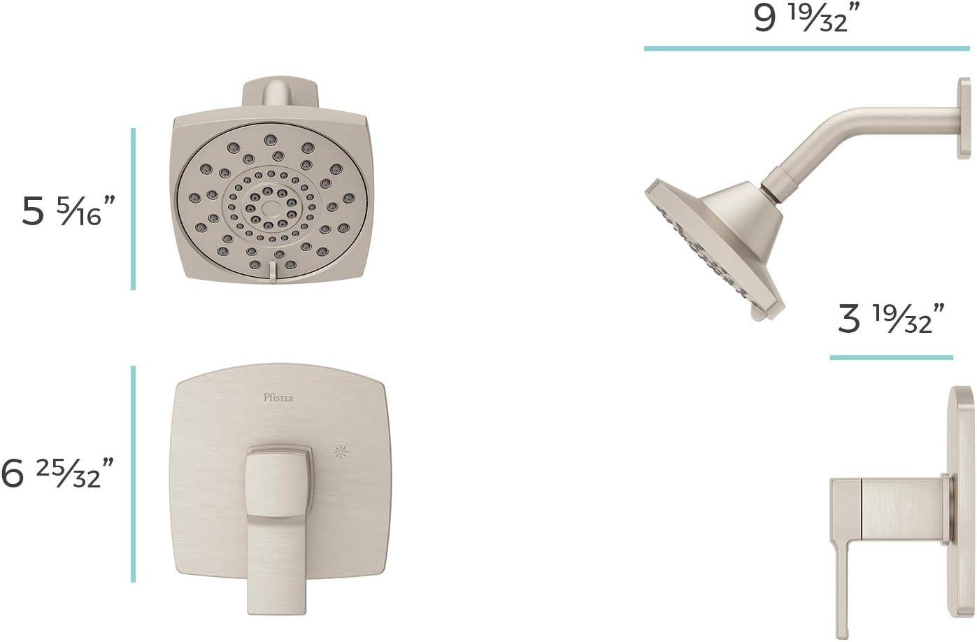 Deckard Dual Function Shower Faucet with Trim