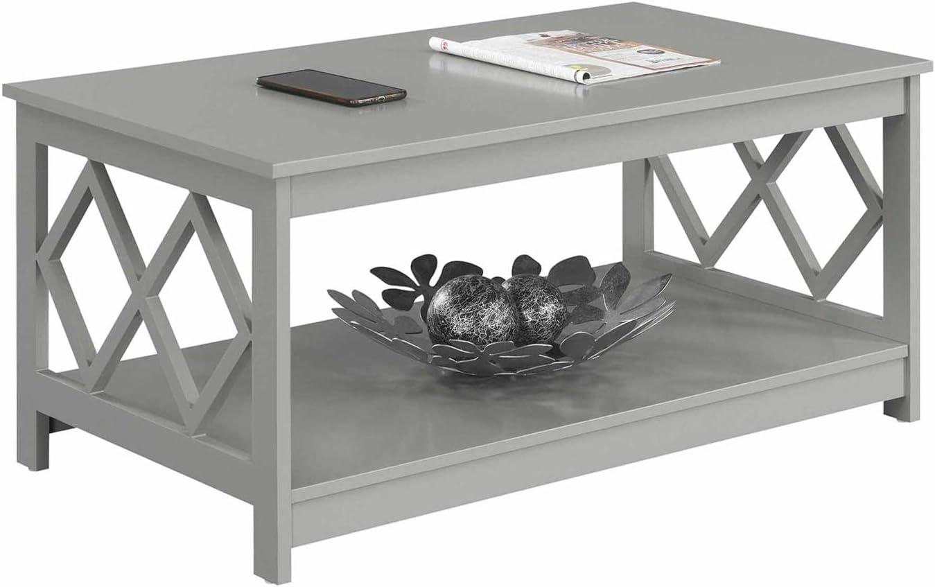 Diamond Coffee Table, Gray