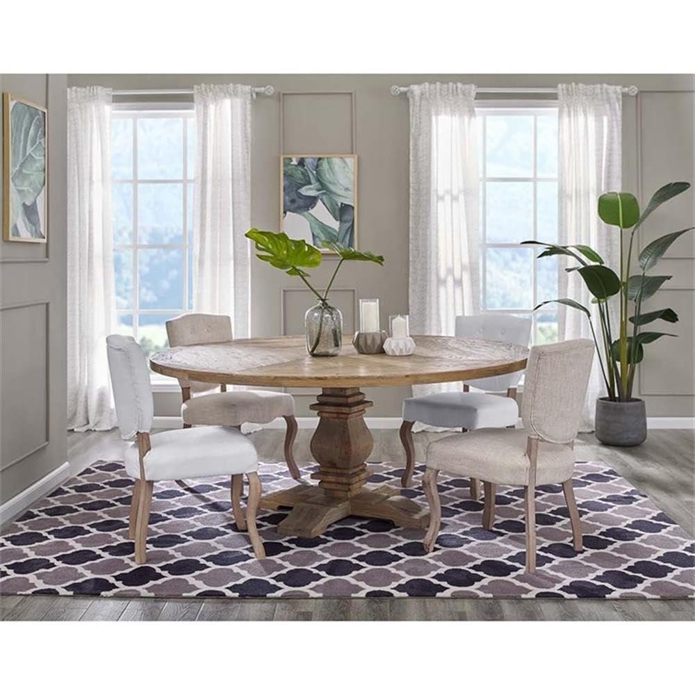 Modway Modway The Barn Wild Hen Round Pine Wood Dining Table