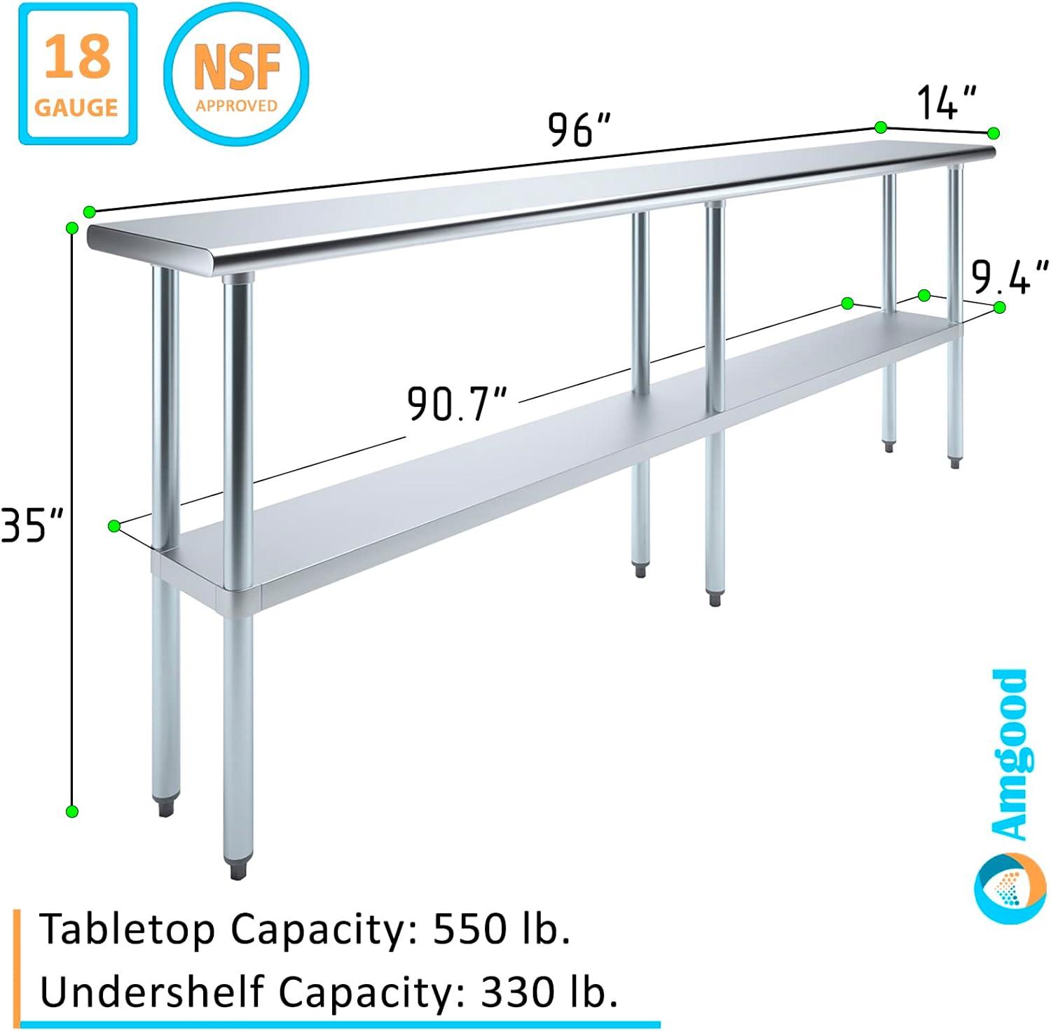 Stainless Steel Top Workbench