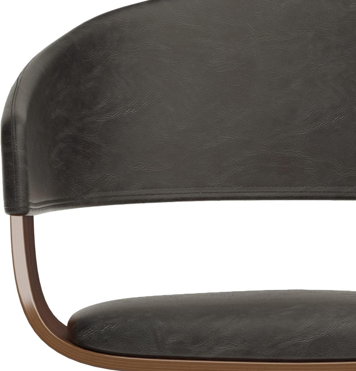 Lowell Faux Leather Upholstered Side Chair