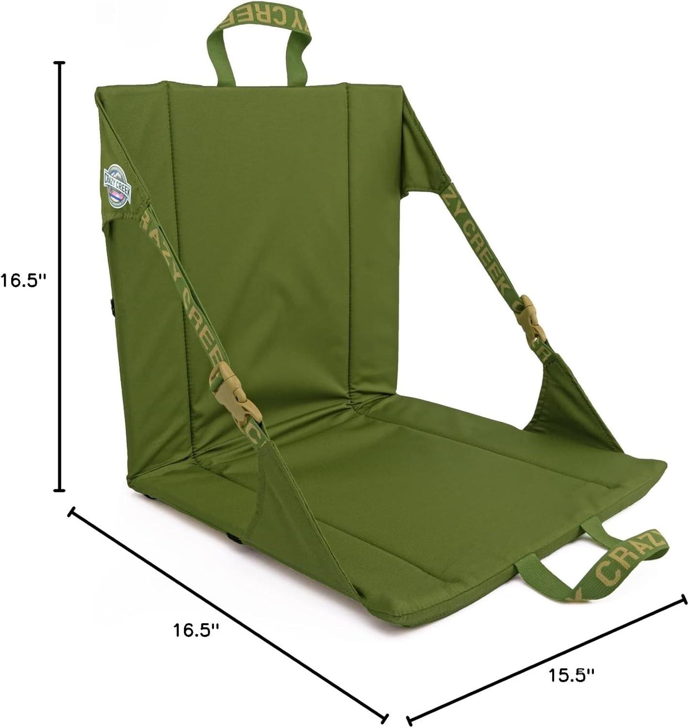 Crazy Creek Original Chair, Versatile and Water Proof, Camo