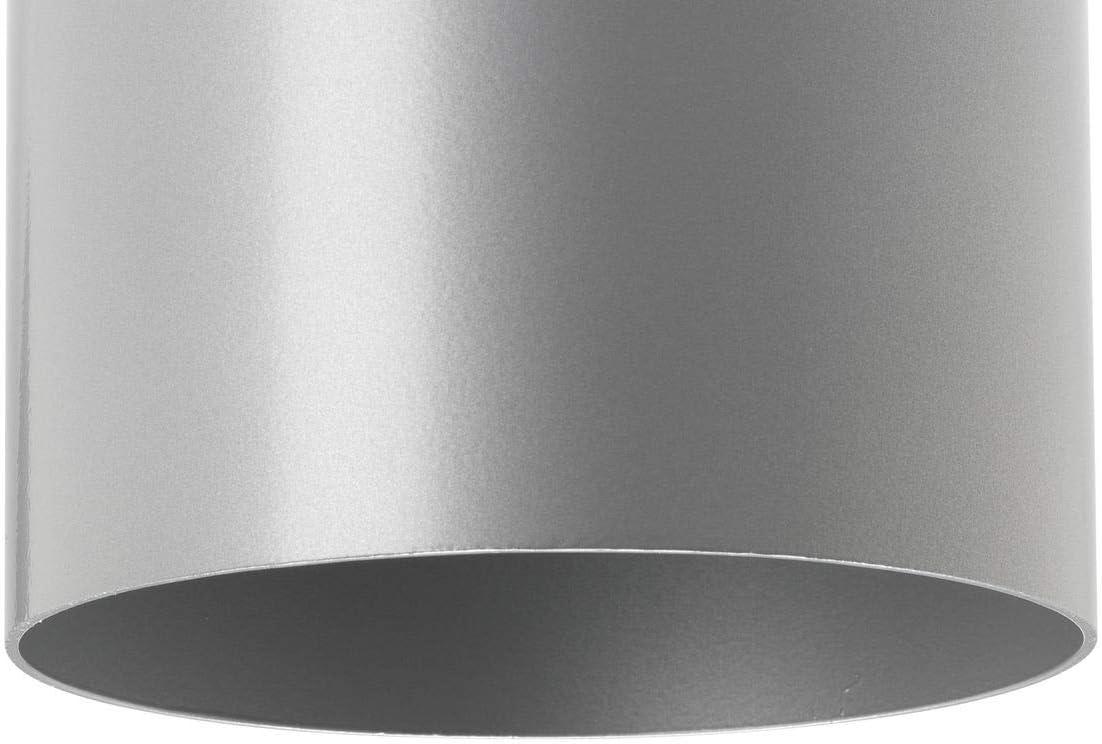 Progress Lighting, Cylinders Collection, 2-Light Wall Light, Metallic Gray, Aluminum, Antique Bronze Shade
