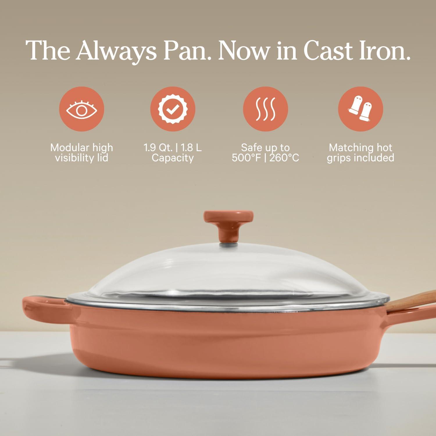 Our Place 1.9qt 10" Cast Iron Always Pan