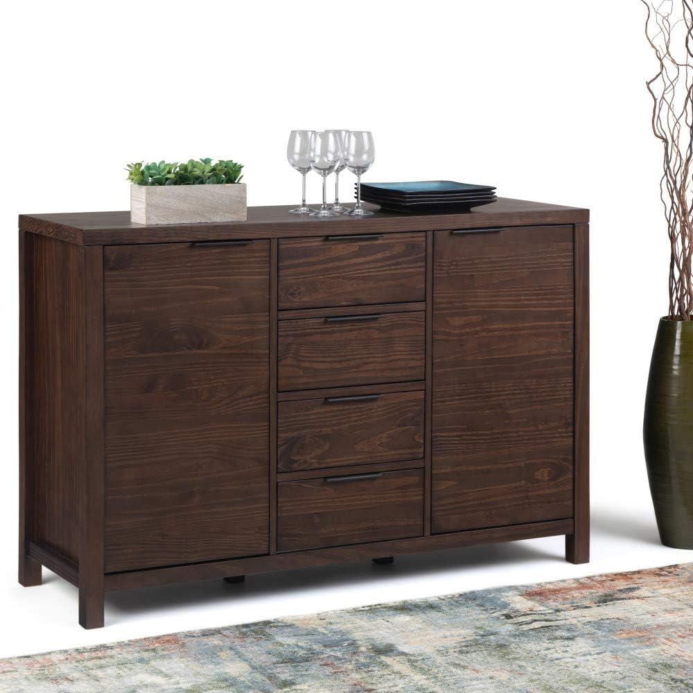 Simpli Home Hollander 54'' SOLID WOOD Sideboard Buffet