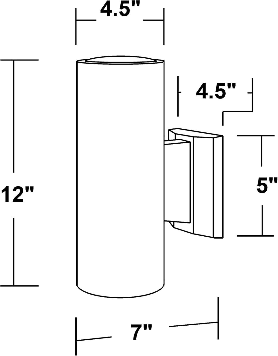 Burban Aluminum Wall Light