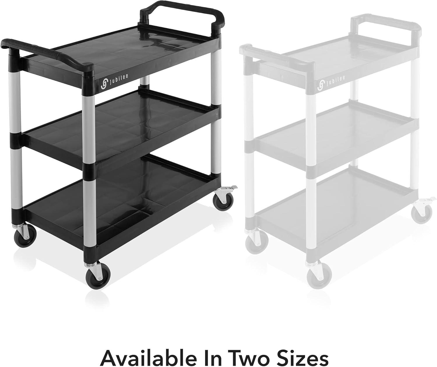 Jubilee 3-Tier Utility Service Cart with Wheels