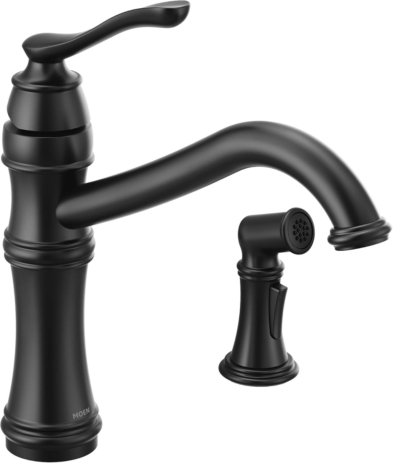 Belfield Single Handle Kitchen Faucet Duralock with Duralock™ and Supply Lines