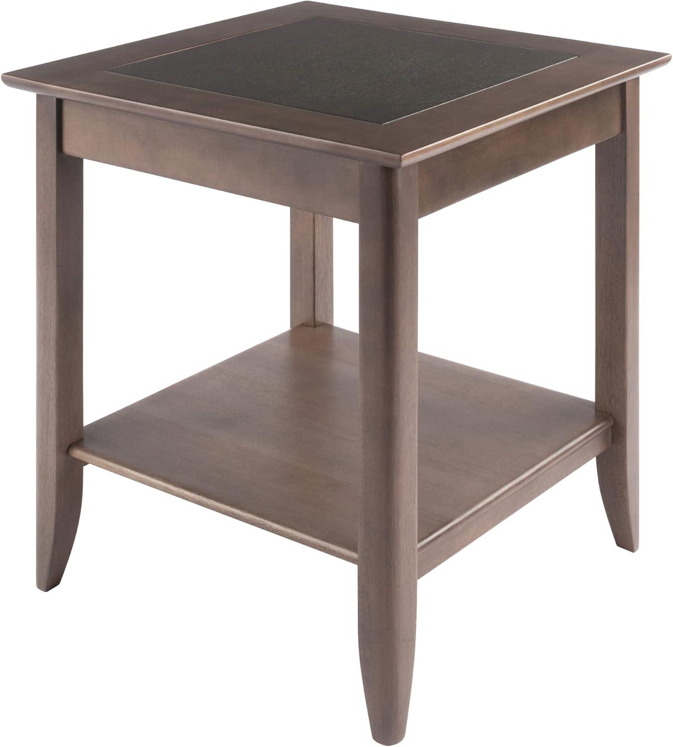 Santino End Table Oyster Gray - Winsome