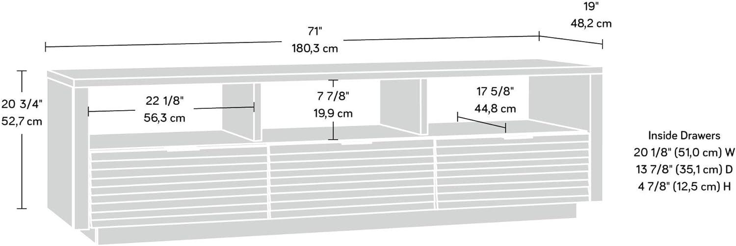 Harvey Park 70.984'' Media Console