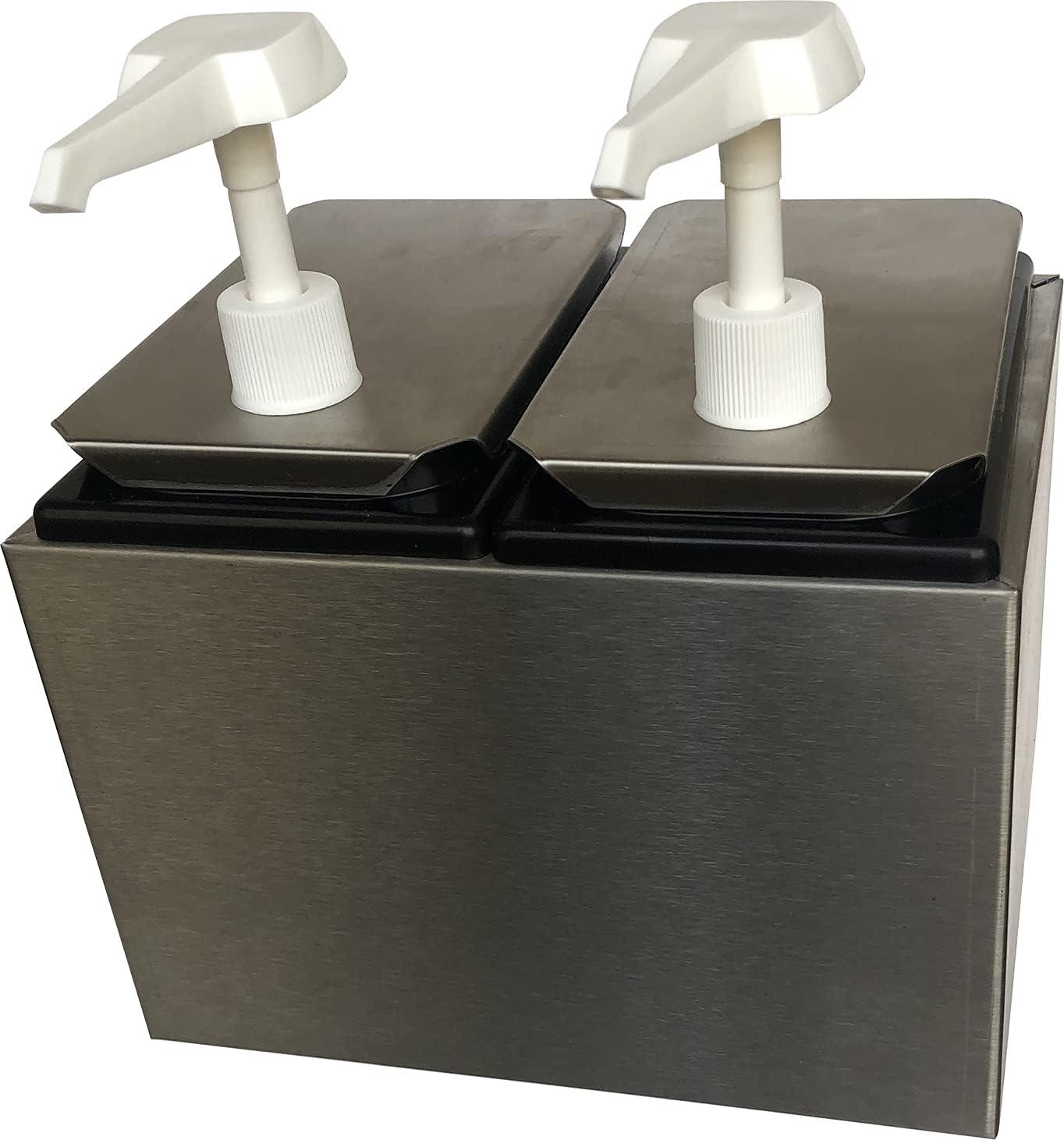 Carlisle Food Service Products Carlisle Food Service Products Stainless Steel Condiment Dispenser & Holder Buffet Accessory