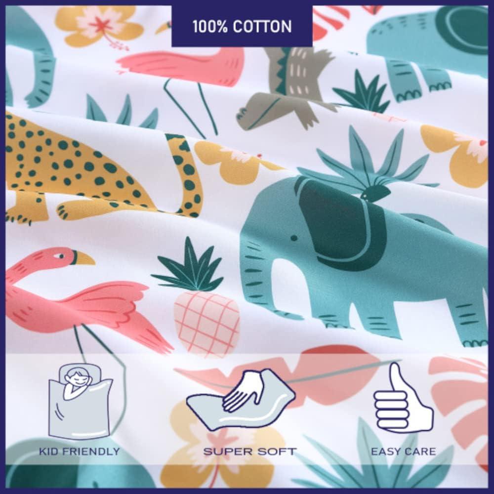 Wild Animals Microfiber Sheet Set