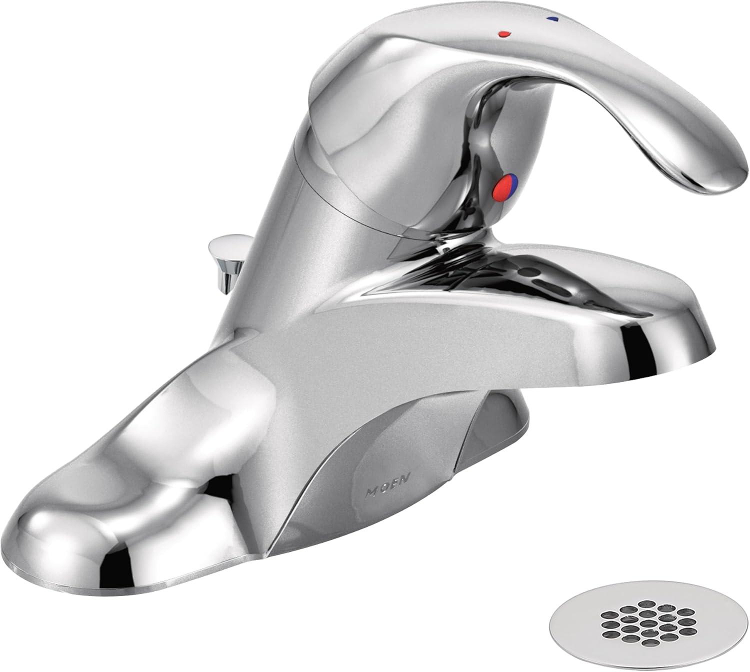 M-Bition Centerset Bathroom Faucet with Drain Assembly