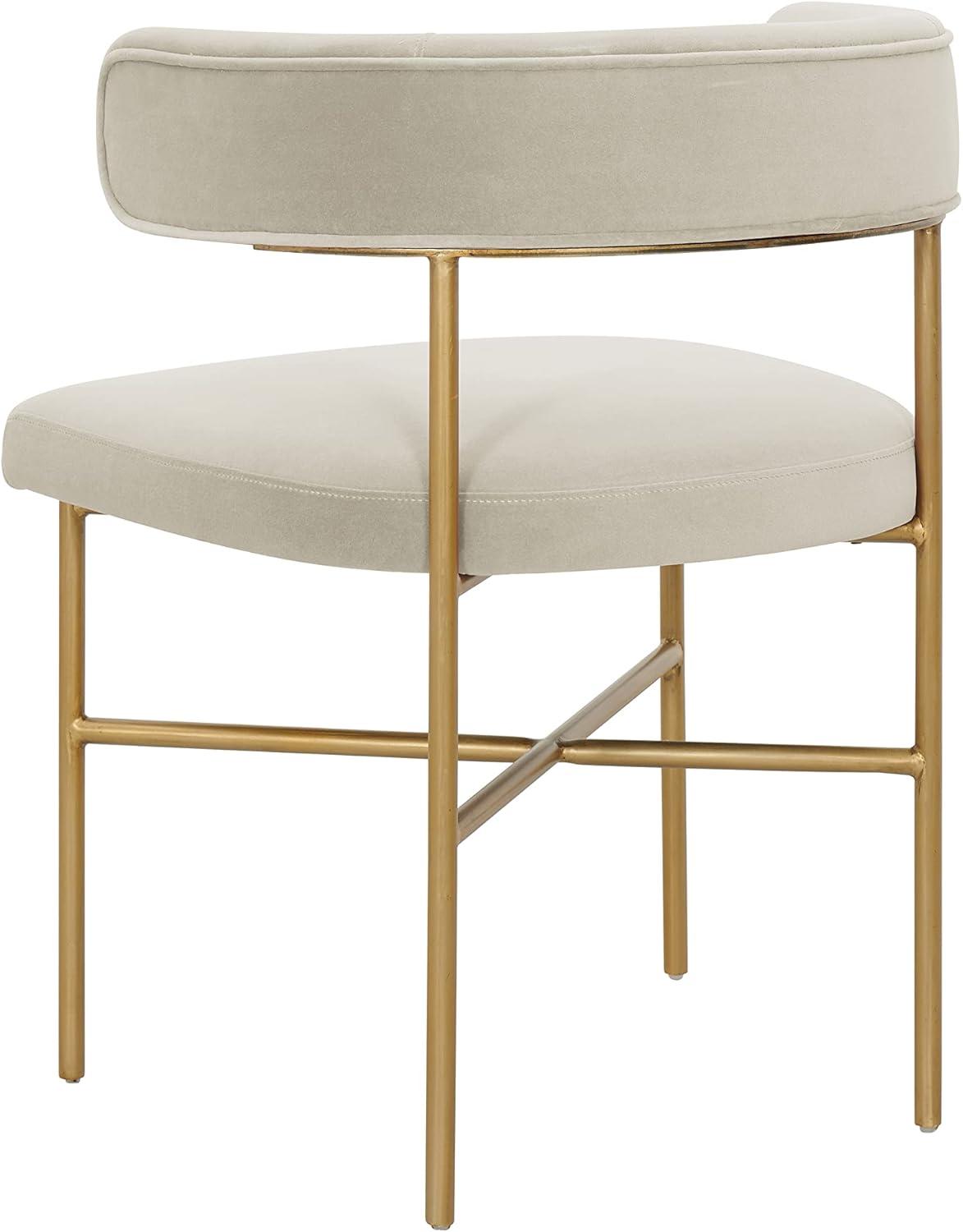 Berlinda 19.7'' H Velvet Upholstered Armchair