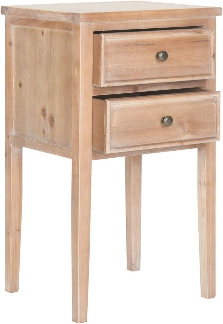 Toby Accent Table with Storage Drawers  - Safavieh