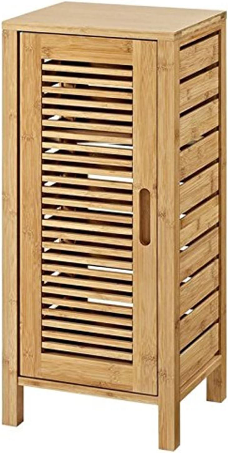 Bracken One-Door Floor Cabinet Natural - Linon