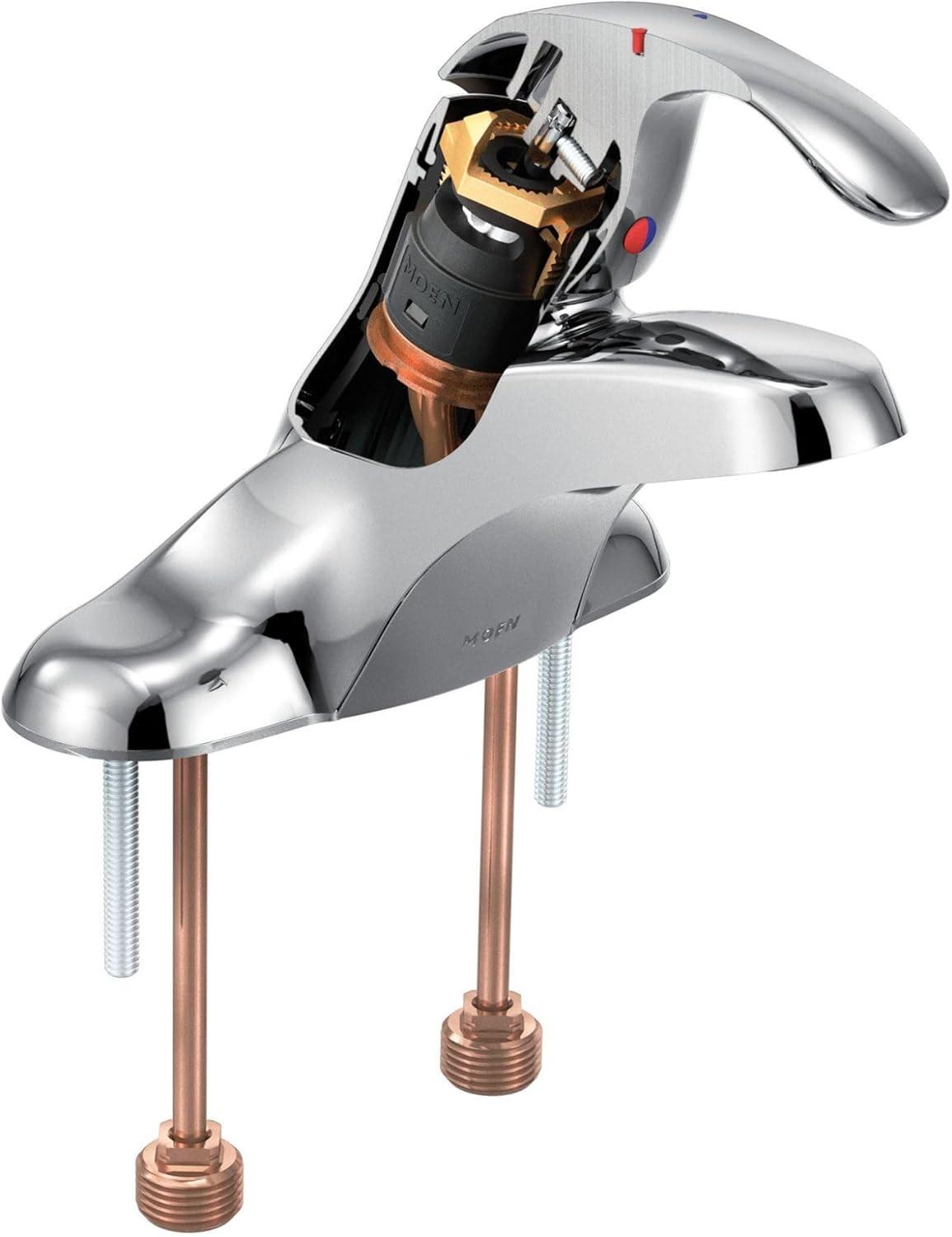 Moen 8430-1 Moen 8430 Commercial M-Bition 3" Lever Handle Lavatory Faucet - Chrome